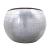 Brancaster Top Grain Leather/Aluminum Ottoman