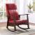 Raina Leatherette/Wood Rocking Chair, Composition 1