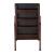 Raina Leatherette/Wood Rocking Chair, Composition 2