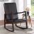 Raina Leatherette/Wood Rocking Chair, Composition 2