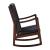 Raina Leatherette/Wood Rocking Chair, Composition 2