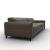 Norma Leather Fixed Adjustable Headrest & Footrest Maxi Sofa