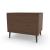 Boston Wood Nightstand w/2 Drawers