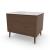 Boston Ceramic/Wood Nightstand w/2 Drawers