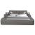 Zoya Fabric Upholstered King Size Bed