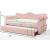 Abby Velvet Tufted Daybed w/Trundle