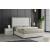 Classic SM Vinyl Tufted Platform King Size Bed