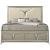 Samantha Fabric Upholstered King Size Bed