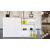Uni Melamine Office Lockable Wardrobe w/2 Doors, Shelf & Metal Pull-Out Hanging Rail