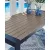 East Beach Aluminum/HDPE Rectangular Dining Table