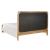 Nomad Fabric/Wood Panel Bed, King Size 