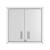 Fortress 30-inch Floating Textured Metal Garage Cabinet w/Adjustable Shelves