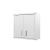 Fortress 30-inch Floating Textured Metal Garage Cabinet w/Adjustable Shelves
