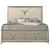 Samantha Fabric/Wood Regular Bedroom Set