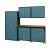 Eiffel Customizable Garage Storage Set