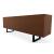 Horizon Wood/Glass/Metal Sideboard w/4 Doors & Drawer