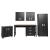 Fortress Customizable Textured Metal Garage Saving Space Metal Storage Set