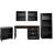Fortress Customizable Textured Metal Garage Saving Space Metal Storage Set