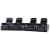 Cyrus 5-Piece Top Grain Leather/PVC Home Theater Seating with Console