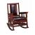 Ida Leatherette/Wood Rocking Chair