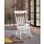 Gina Wood Rocking Chair White