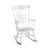Gina Wood Rocking Chair White