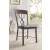 LynLee Leatherette/Metal Dining Chair