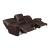 Clifford Leather/PVC Pillow Top Arm Motion Sofa