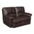 Clifford Leather/PVC Pillow Top Arm Motion Loveseat