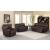 Clifford Leather/PVC Pillow Top Arm Motion Loveseat