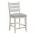 Wyatt Wood/Fabric Counter Height Chair