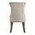Gabrian Fabric/Wood Tufted Dining Chair