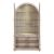 Lofton Wood/Glass Curio with 4 Doors