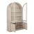 Lofton Wood/Glass Curio with 4 Doors