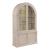 Lofton Wood/Glass Curio with 4 Doors