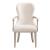 Lofton Wood/Fabric Arm Chair