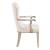 Lofton Wood/Fabric Arm Chair