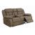 Higgins Pillow Top Arm Faux Suede Motion Living Room Set