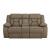 Higgins Pillow Top Arm Faux Suede Motion Living Room Set