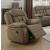 Higgins Pillow Top Arm Faux Suede Motion Living Room Set
