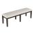 Victoria Wood/Fabric Dining Bench