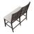Victoria Wood/Fabric Dining Counter Height Bench
