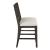 Victoria Wood/Fabric Dining Counter Height Bench