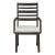 Victoria Wood/Fabric Arm Chair