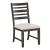Victoria Wood/Fabric Side Chair