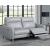 Derek Leatherette Power Sofa with USB Port