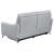 Derek Leatherette Power Living Room Set with USB Ports