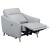 Derek Leatherette Power Living Room Set with USB Ports