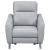 Derek Leatherette Power Recliner with USB Port