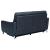 Derek Leatherette Power Sofa with USB Port